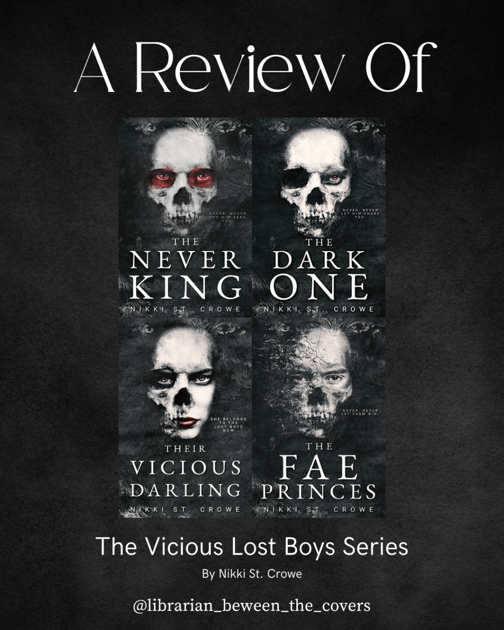 Vicious Lost Boys Series: 10 Reasons to Drop Everything and Read These&nbsp;Books